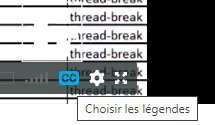 Activation des sous titres