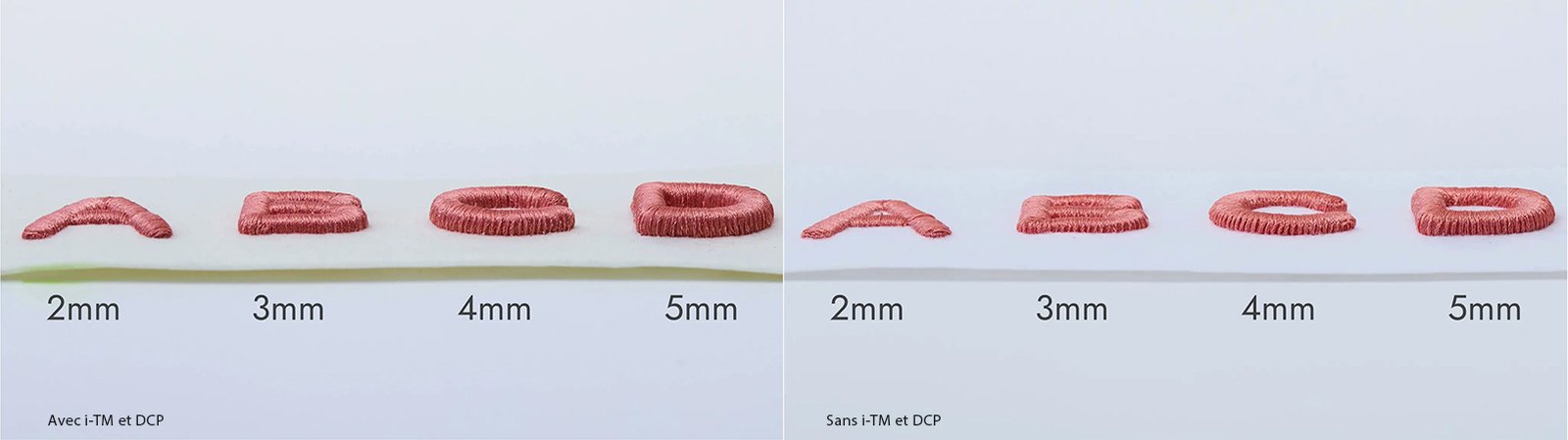 exemples de broderie mousse 3D