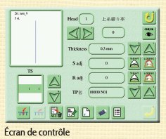 Atteindre une finition de broderie