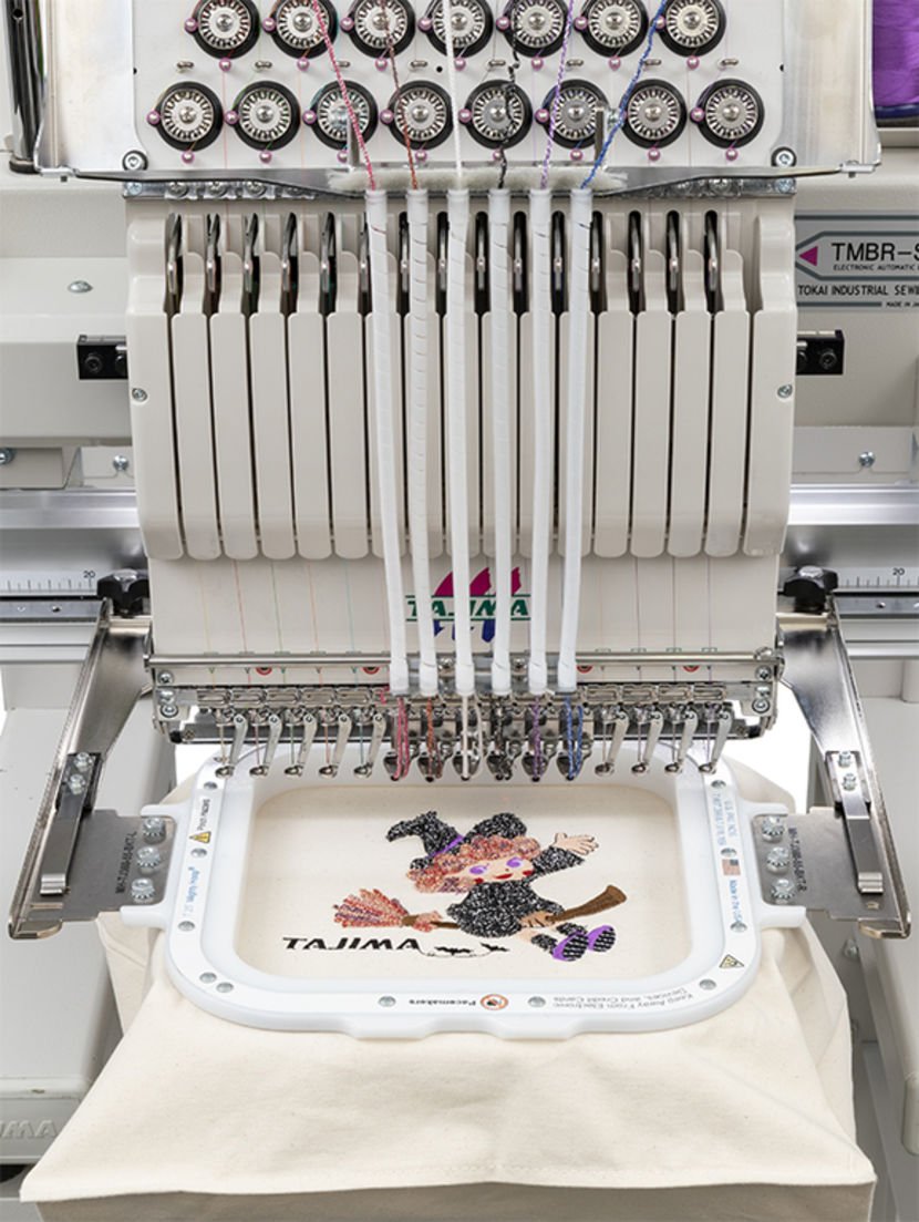 professionnal embroidery machine multi cording device