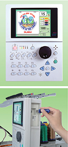 TFMX, clear display and easy operation