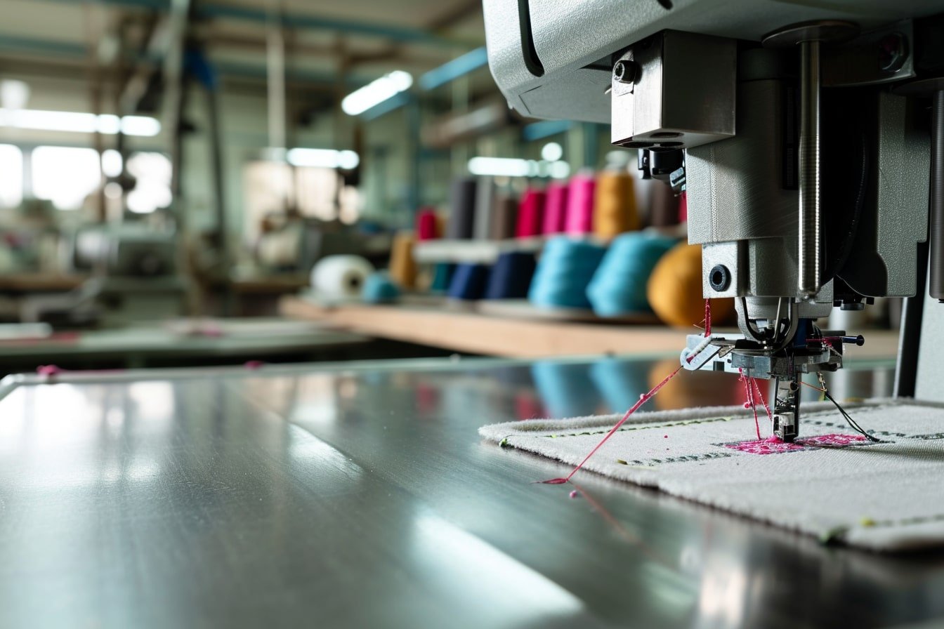 Matériaux compatibles avec une machine à broder professionnelle