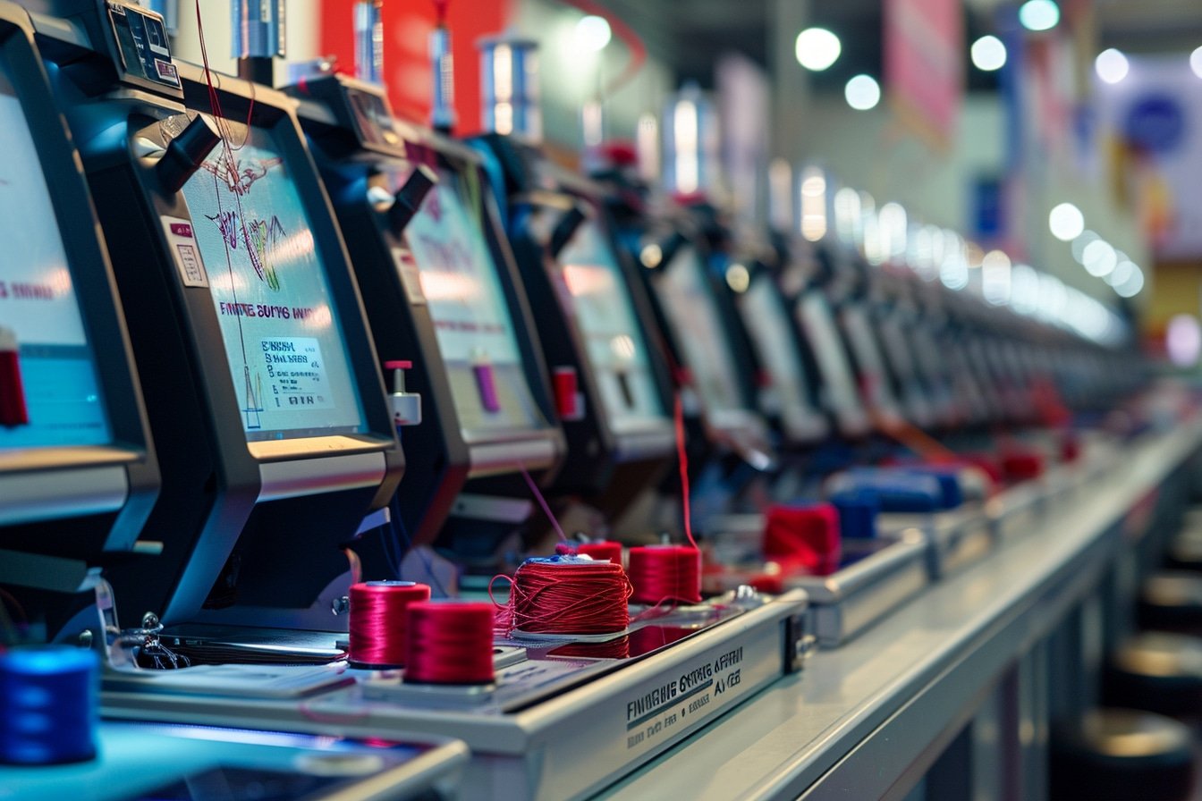 Options de financement disponibles pour l'achat d'une machine à broder professionnelle.
