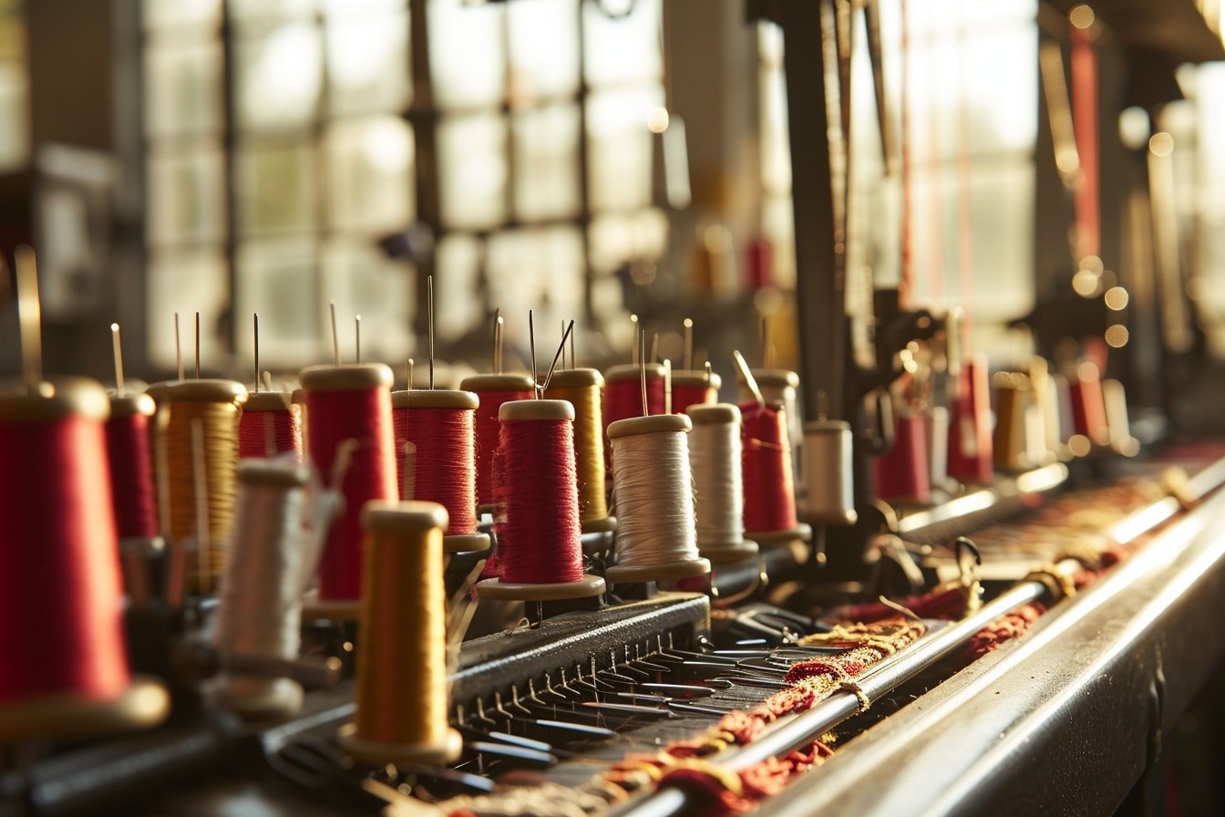 Quels sont les outils nécessaires pour le fonctionnement d'une machine à broder professionnelle ?
