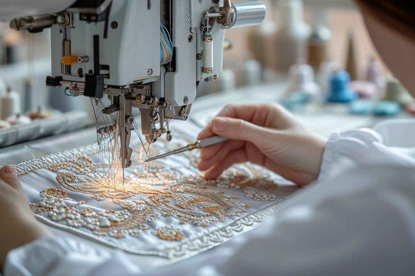 Comment régner la tension du fil sur une brodeuse professionnelle ?