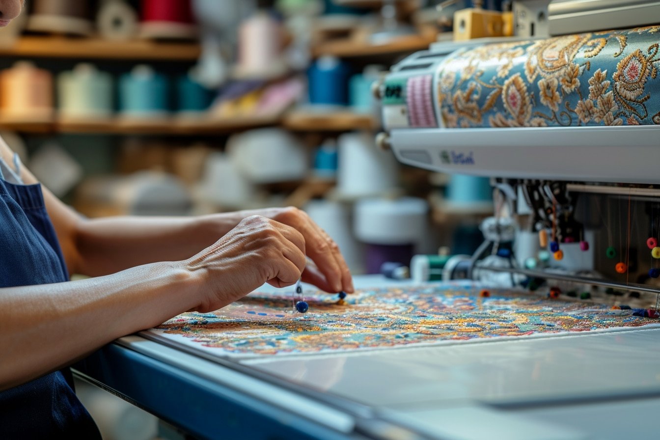Quelles sont les composantes d'une brodeuse professionnelle ?