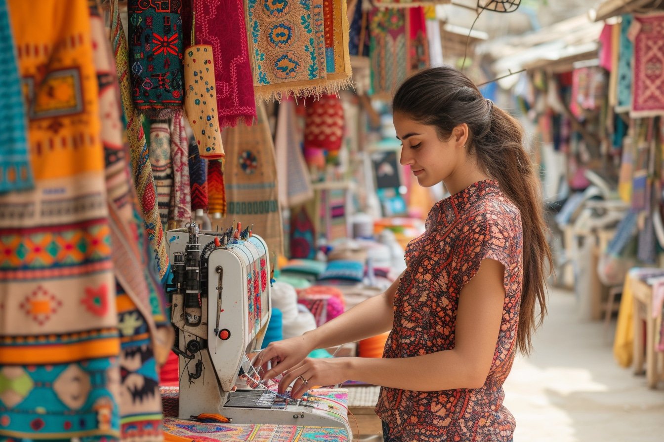 Quels sont les meilleurs marchés pour un autoentrepreneur utilisant une brodeuse professionnelle ?