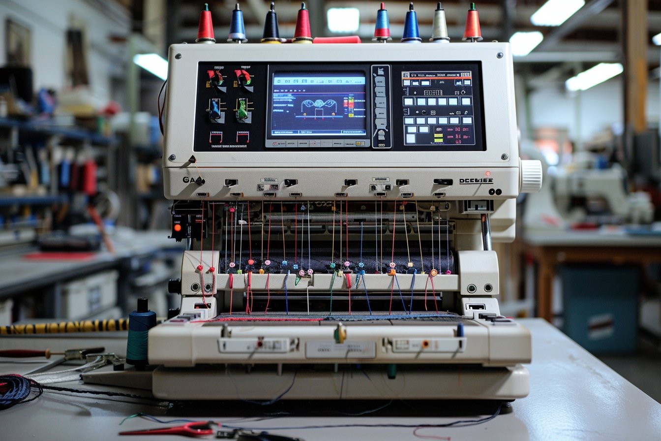 Principales étapes de la maintenance préventive d'une machine à broder industrielle