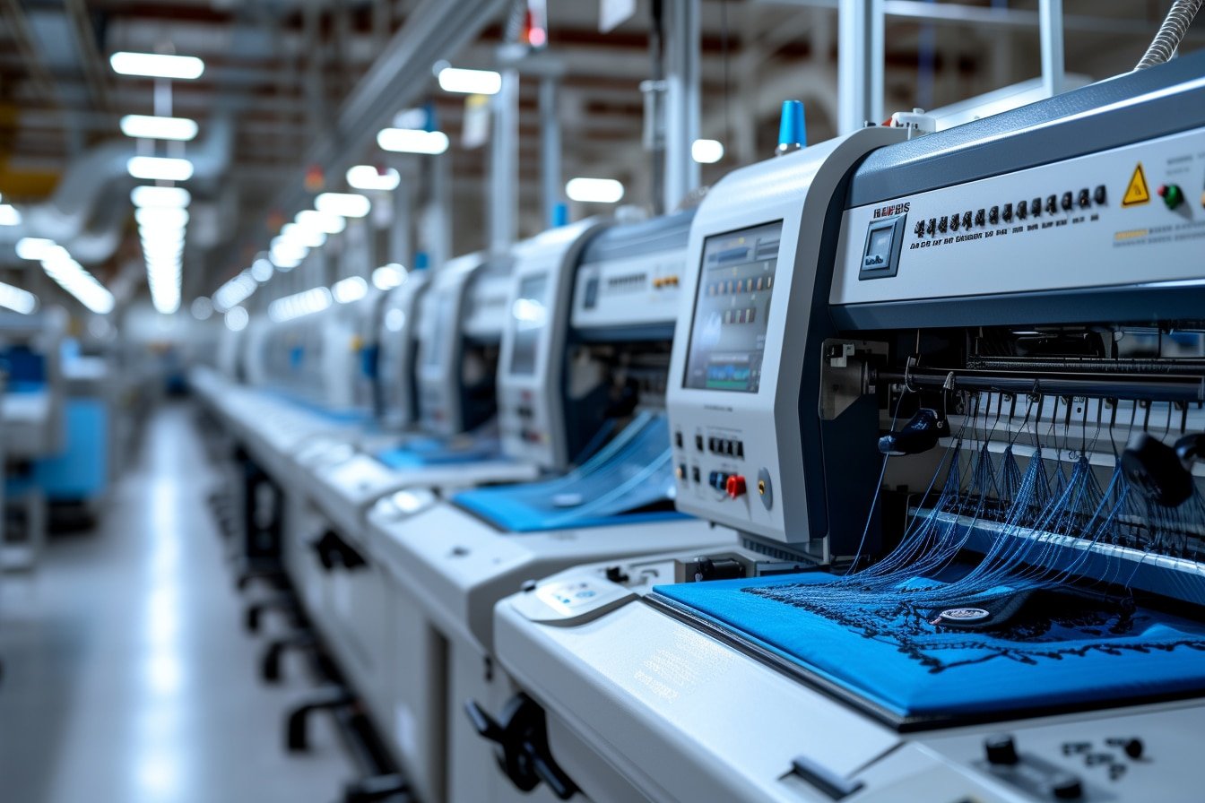 Quels sont les changements significatifs dans la conception des machines à broder industrielles au fil des années ?