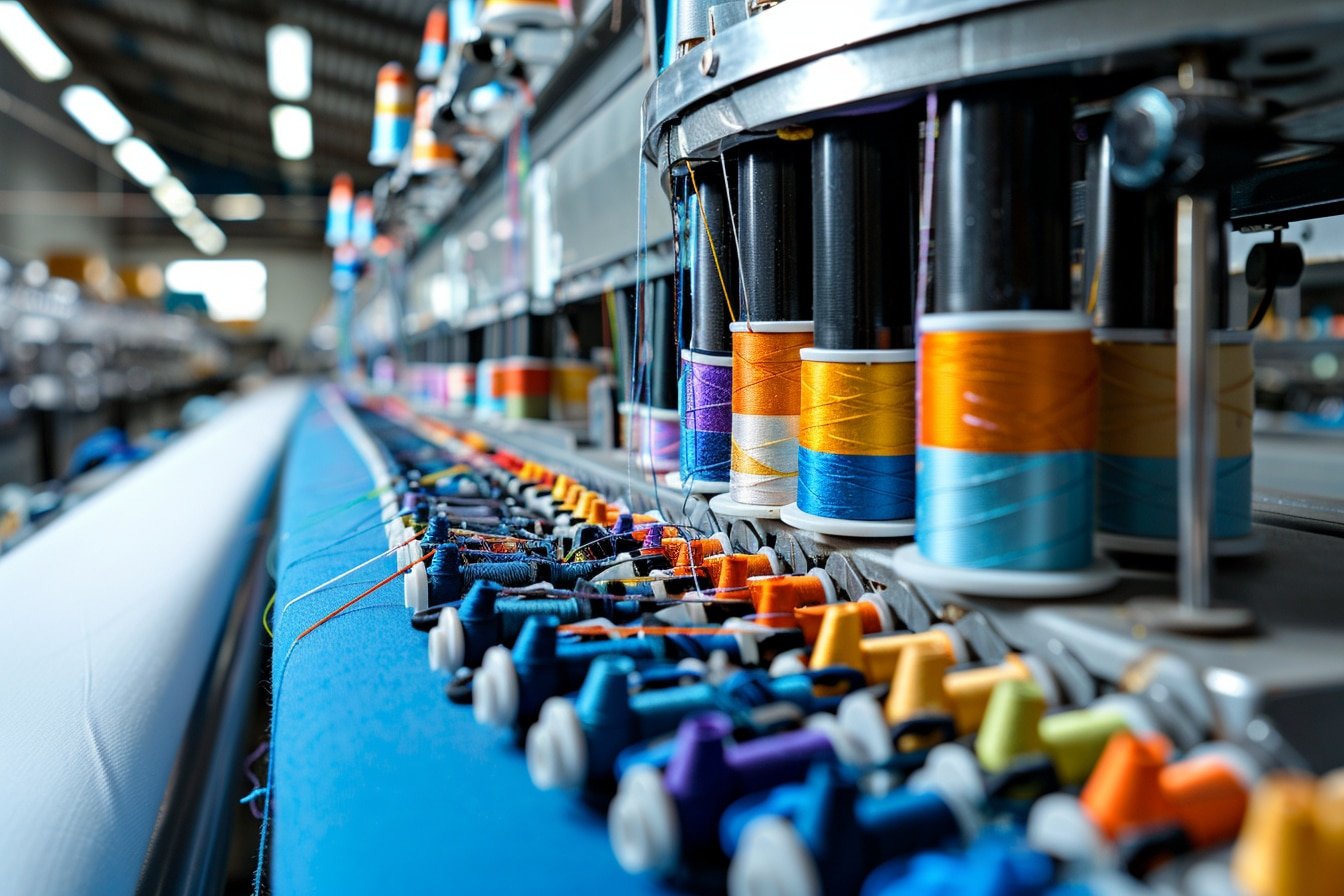 Comment la taille et le poids de la machine à broder industrielle affectent-ils son efficacité ?