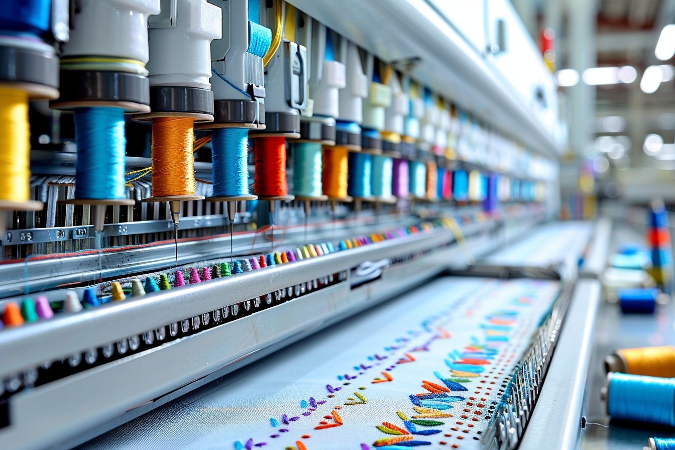 Comment les caractéristiques techniques d'une machine à broder industrielle influencent-elles le choix ?