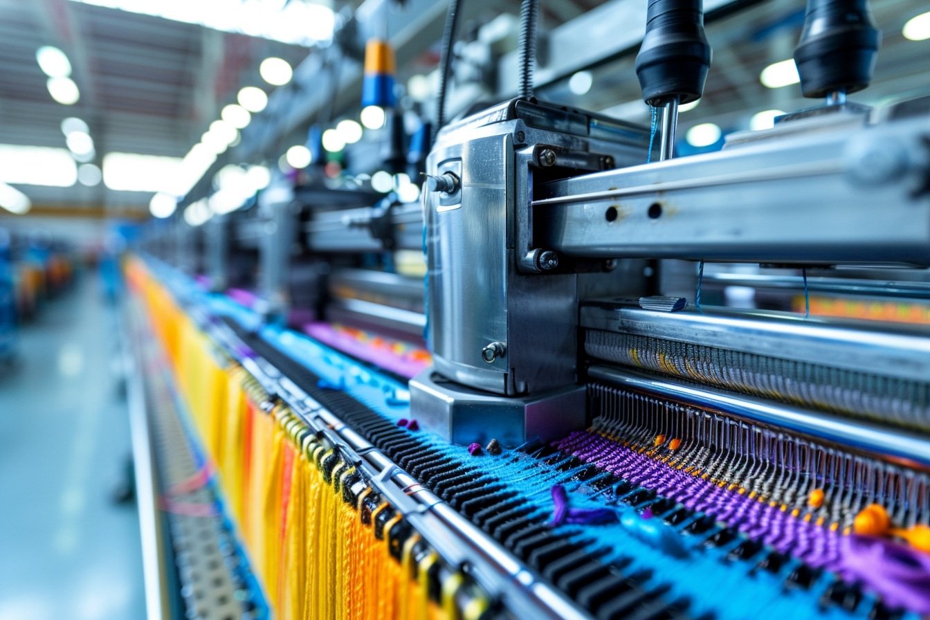 Comment remplacer les pièces défectueuses sur une machine à broder industrielle ?