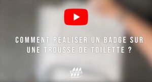 Vidéo comment broder un badge ?