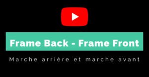 Comment faire déplacer le cadre d'avant en arrière d'une brodeuse industrielle ?