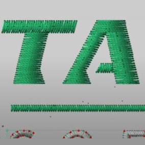 Outil de logiciel de broderie de compensation avancée de traction X/Y