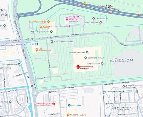Access map to the exhibition