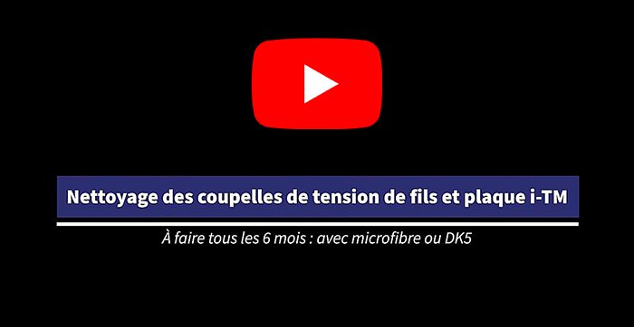 Netttoyage des coupelles de fils sur machine à broder industrielle
