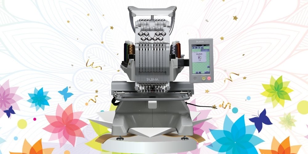 Brodeuse compacte professionnelle