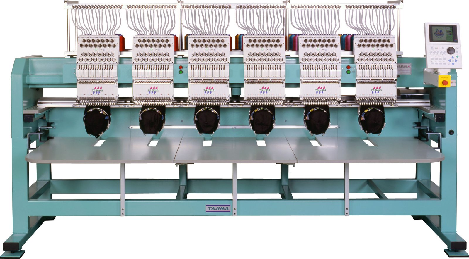 machine à broder industrielle 6 têtes